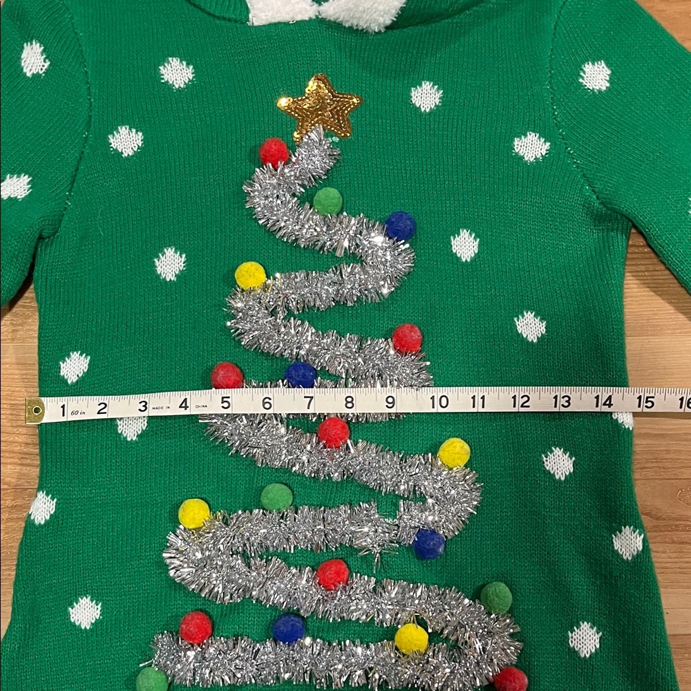 Ugly Christmas Tree Sweater - Picture 4 of 5